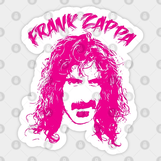 Frank Zappa Sticker by 